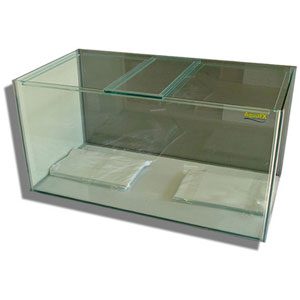 Glass Aquarium   30x12x15  With Lids