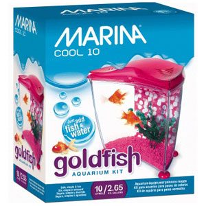 Marina Goldfish Kit  Cool Pink 10L