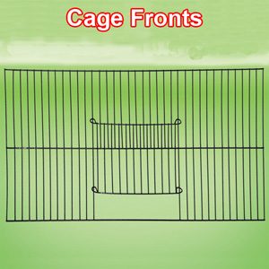 Cage Front Black 24"x18" 10mm Bar Space