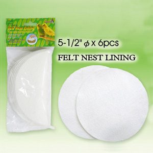 Felt Nest Lining 6pc