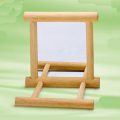 Wooden Mirrored Toy W/landing Perch