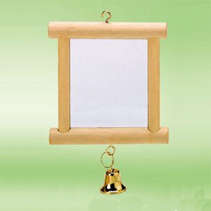 Wooden Framed Mirror (Coloured)