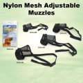 Nylon Mesh Muzzle Size 1 (velcro + Belt Clip)