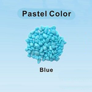 Pastel Coloured Gravel 3.5mm 1kg Blue