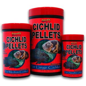 AquaFX Cichlid Pellets  Small Pellet 90g