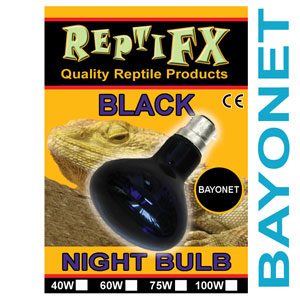ReptiFX Black Reflector 60w