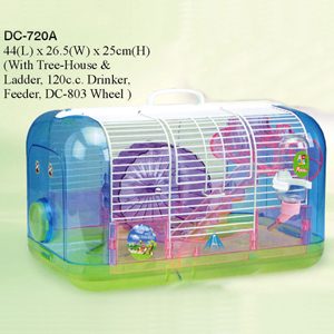 Mouse Cage Plastic and Wire 42 X 26.5 X 25cmh