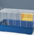 Small Animal Cage Plastic Base Wire Top 79 X 46 X 39cmh